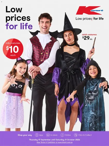 Kmart Catalogue Australia - valid Sep 17 - Oct 31, 2026