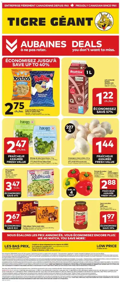 Giant Tiger Flyer Canada - valid Oct 28 - Nov 3, 2026