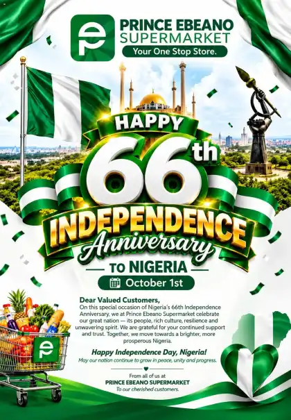 Prince Ebeano Supermarket Offers Nigeria - valid Oct 1 - Oct 31, 2026
