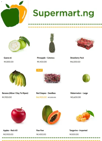 Supermart Offers Nigeria - valid Oct 1 - Oct 31, 2026