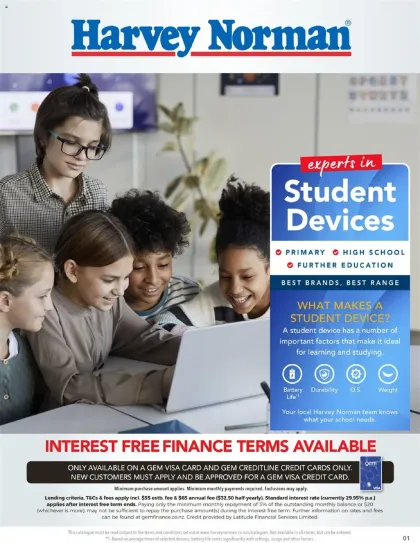 Harvey Norman Mailer New Zealand - valid Oct 28 - Feb 28, 2027