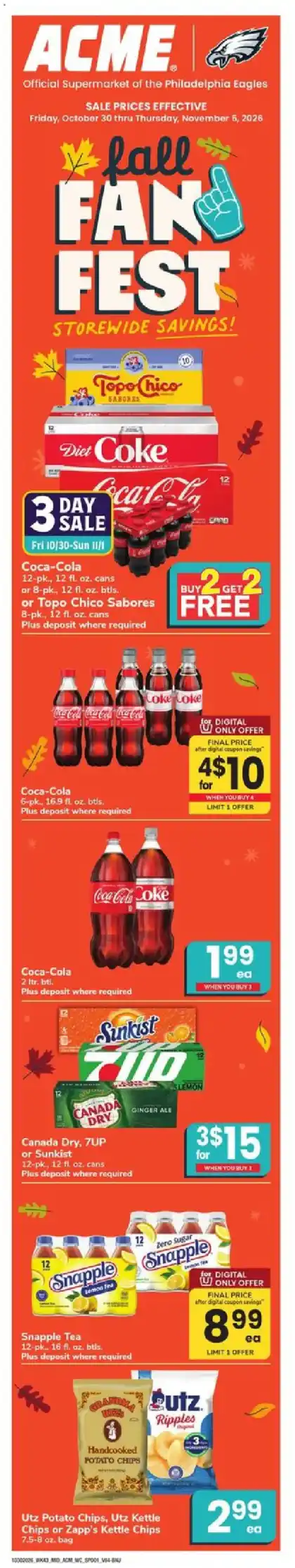 Acme Weekly Ad United States - valid Oct 30 - Nov 5, 2026