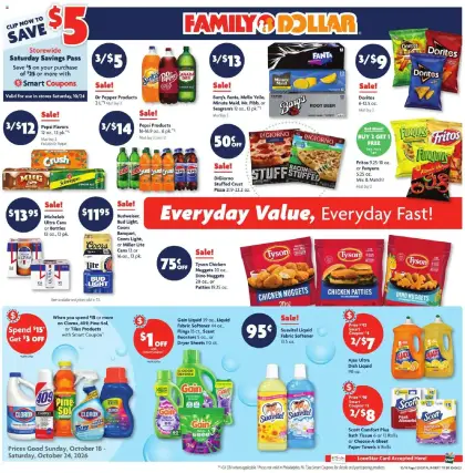 Family Dollar Weekly Ad United States - valid Oct 18 - Oct 24, 2026