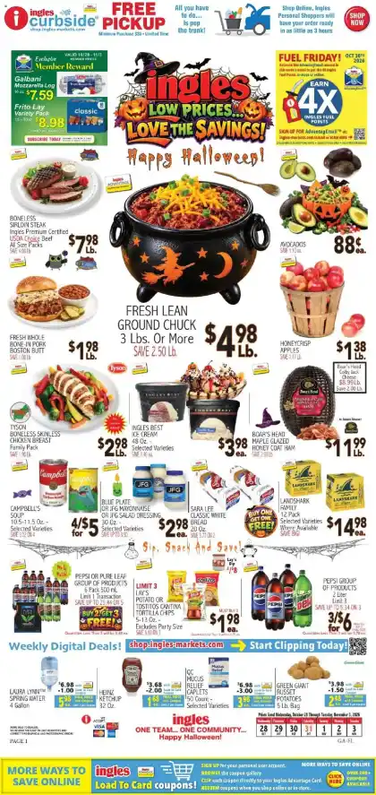 Ingles Weekly Ad United States - valid Oct 28 - Nov 3, 2026