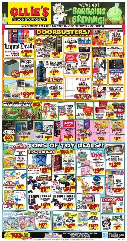 Ollie's Weekly Ad United States - valid Oct 28 - Nov 4, 2026