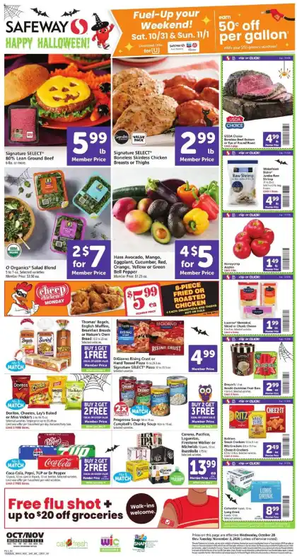 Safeway Weekly Ad United States - valid Oct 28 - Nov 3, 2026