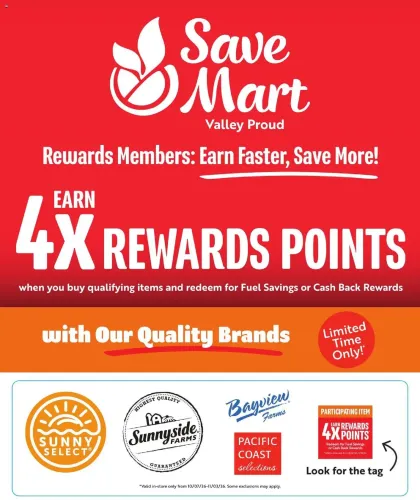 Save Mart Weekly Ad United States - valid Oct 7 - Nov 3, 2026