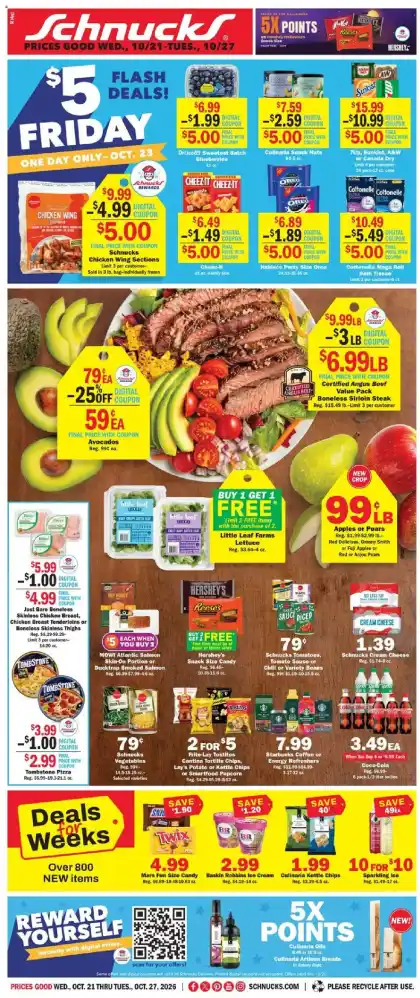Schnucks Weekly Ad United States - valid Oct 21 - Oct 27, 2026