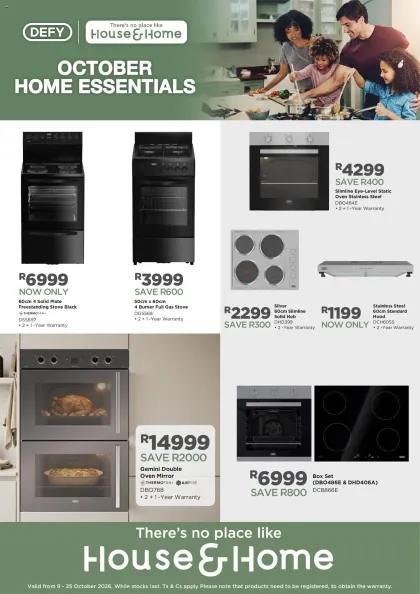 House and Home Catalogue South Africa - valid Oct 9 - Oct 25, 2026